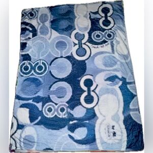 NEW MONOGRAM FLEECE / PLUSH BLANKET